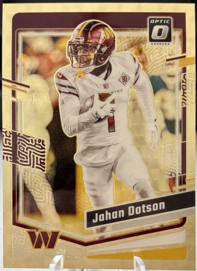 Jahan Dotson [Gold Vinyl] #196