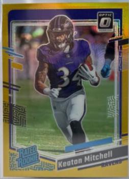 Keaton Mitchell [Gold] #207