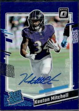Keaton Mitchell [Purple Autograph] #207