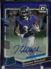 Keaton Mitchell [Purple Stars Autograph] #207