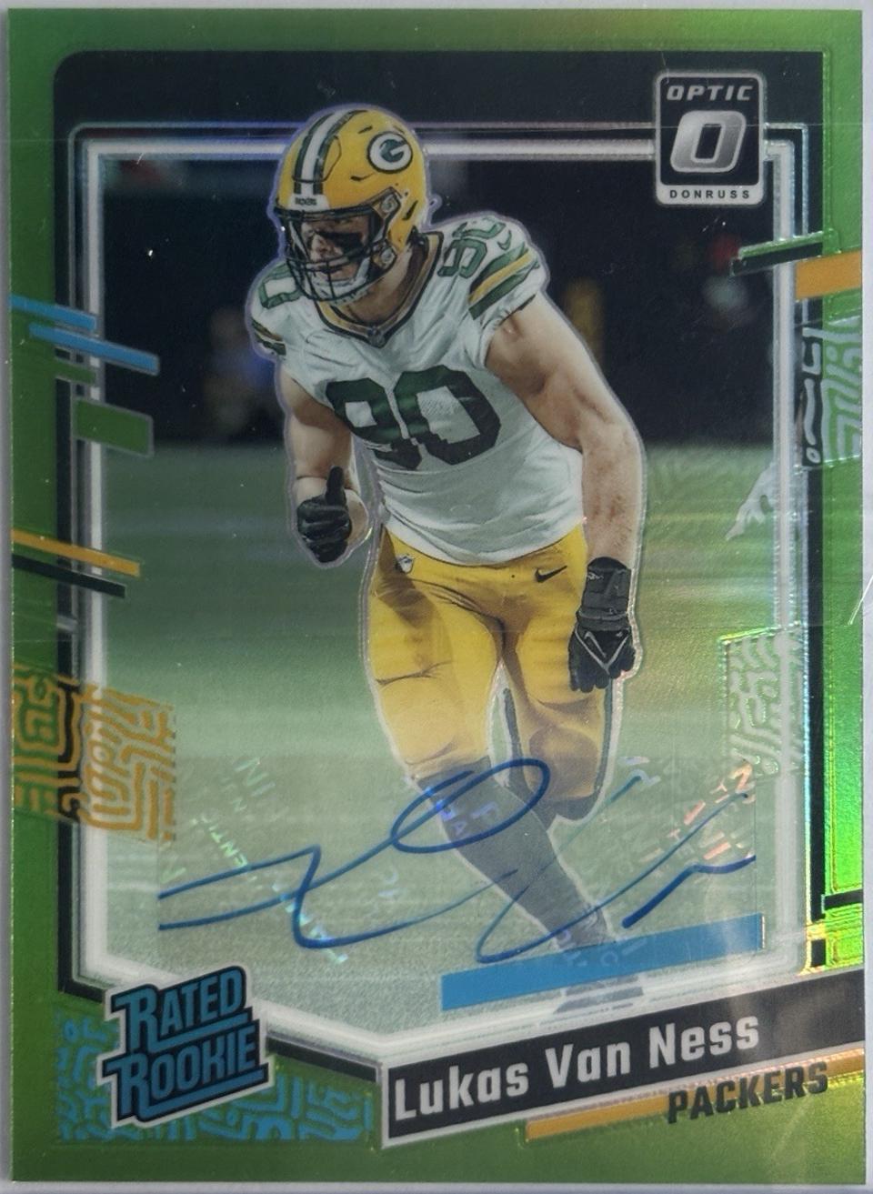 Lukas Van Ness [Green Autograph] #240