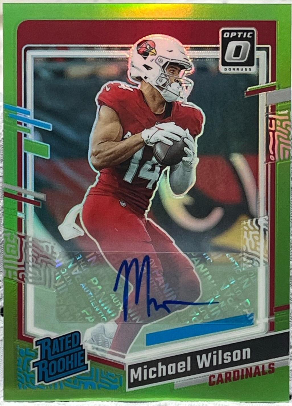 Michael Wilson [Green Autograph] #204