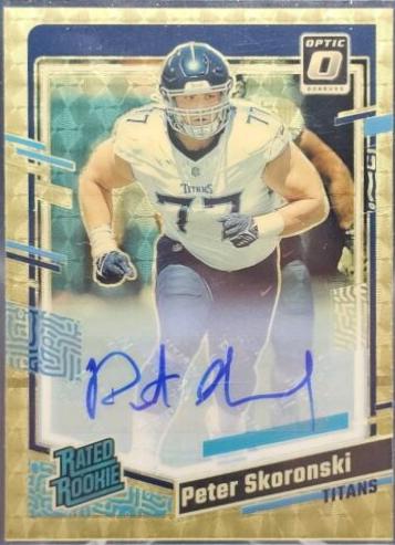 Peter Skoronski [Gold Vinyl Autograph] #296