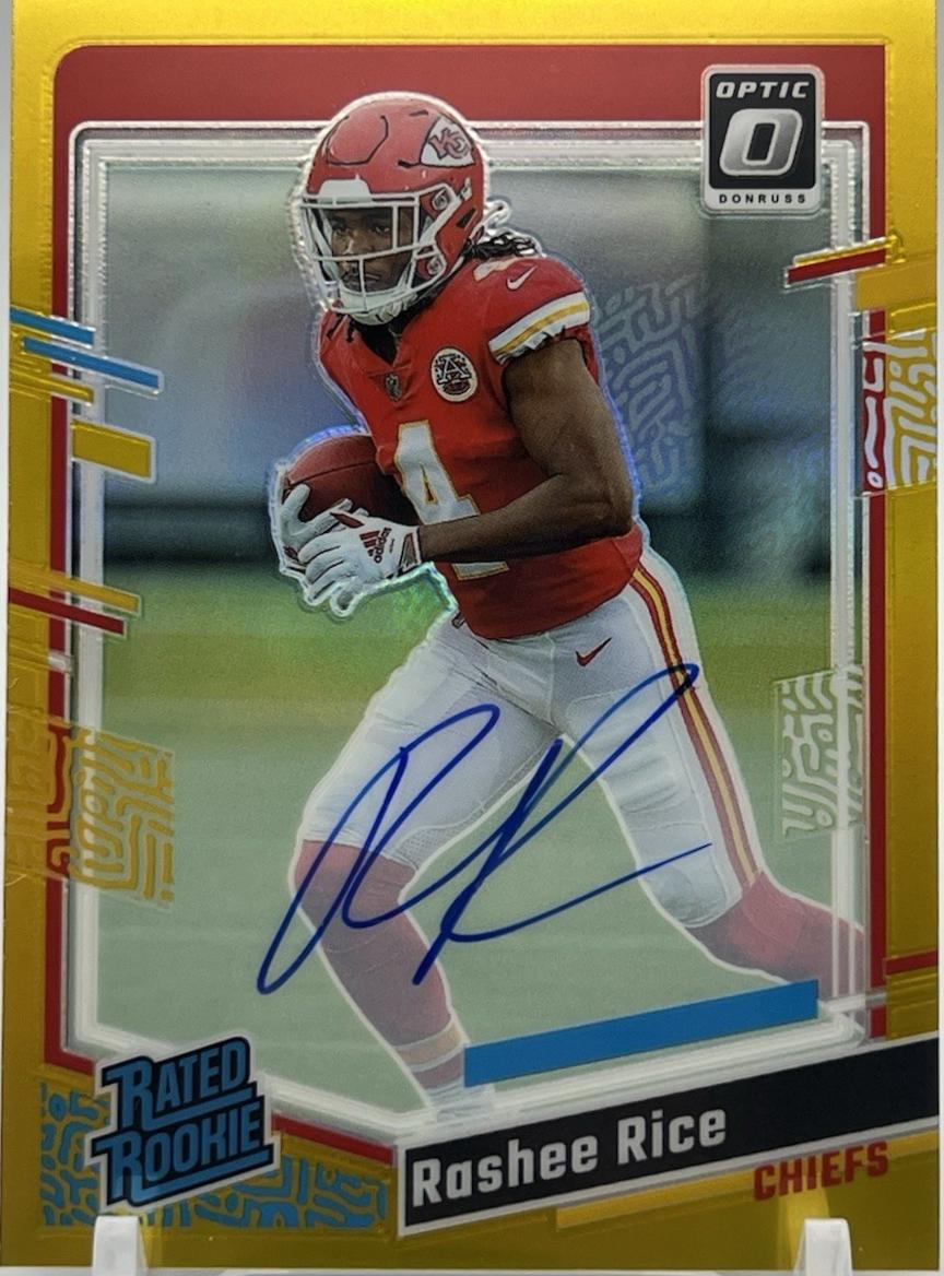 Rashee Rice [Gold RPS Autograph] #257