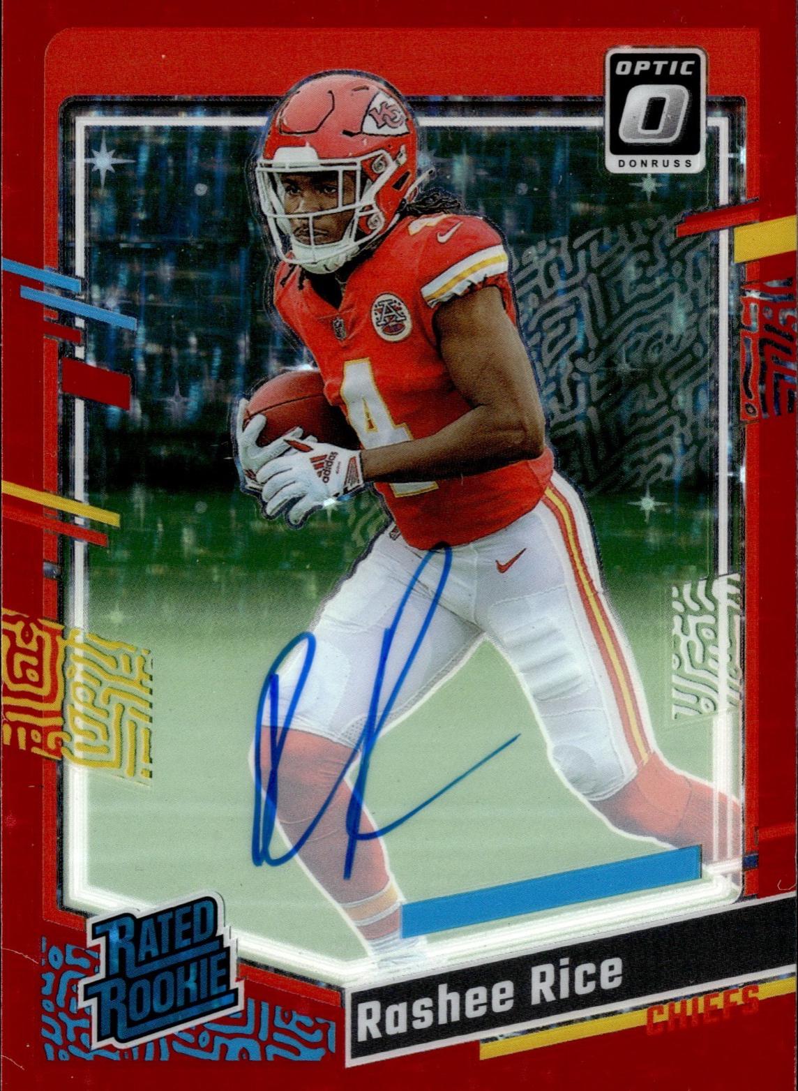 Rashee Rice [Red Stars RPS Autograph] #257