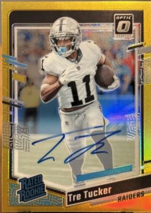 Tre Tucker [Gold RPS Autograph] #261