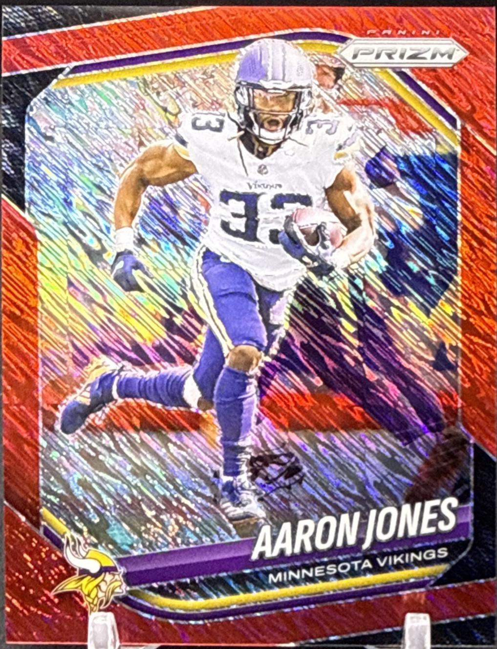 Aaron Jones [Red Shimmer] #7