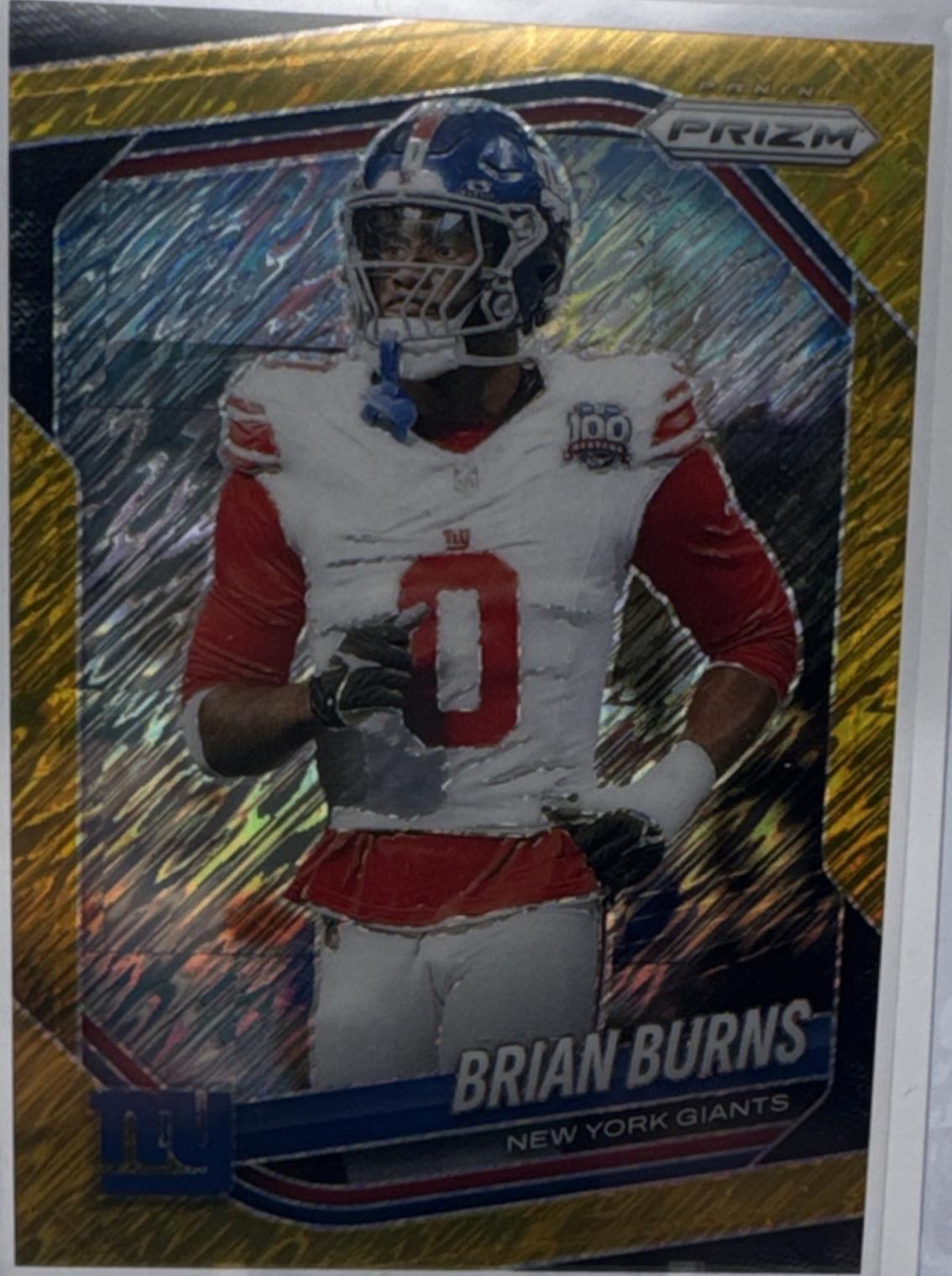 Brian Burns [Gold Shimmer] #147