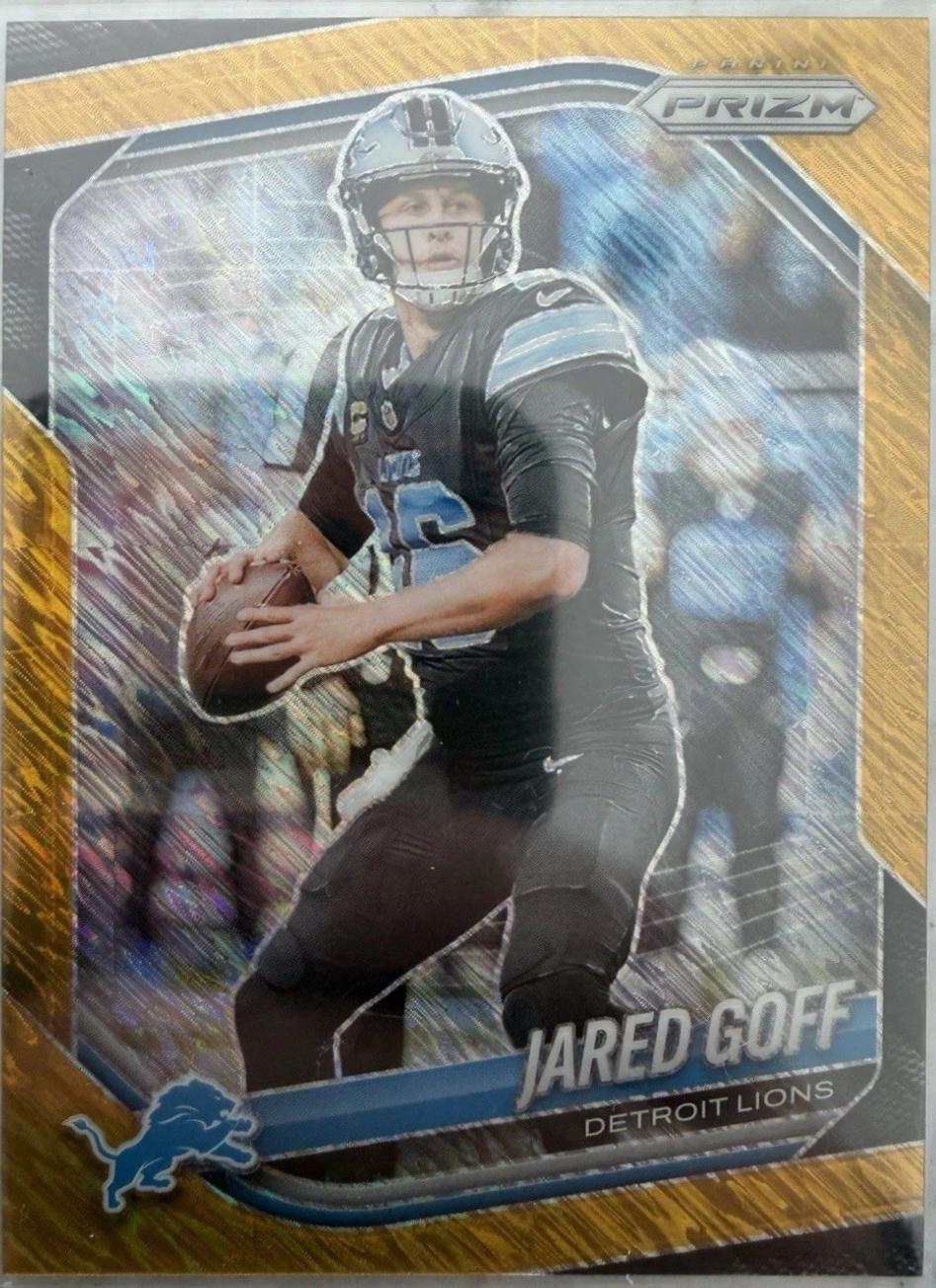 Jared Goff [Orange Wave] #10