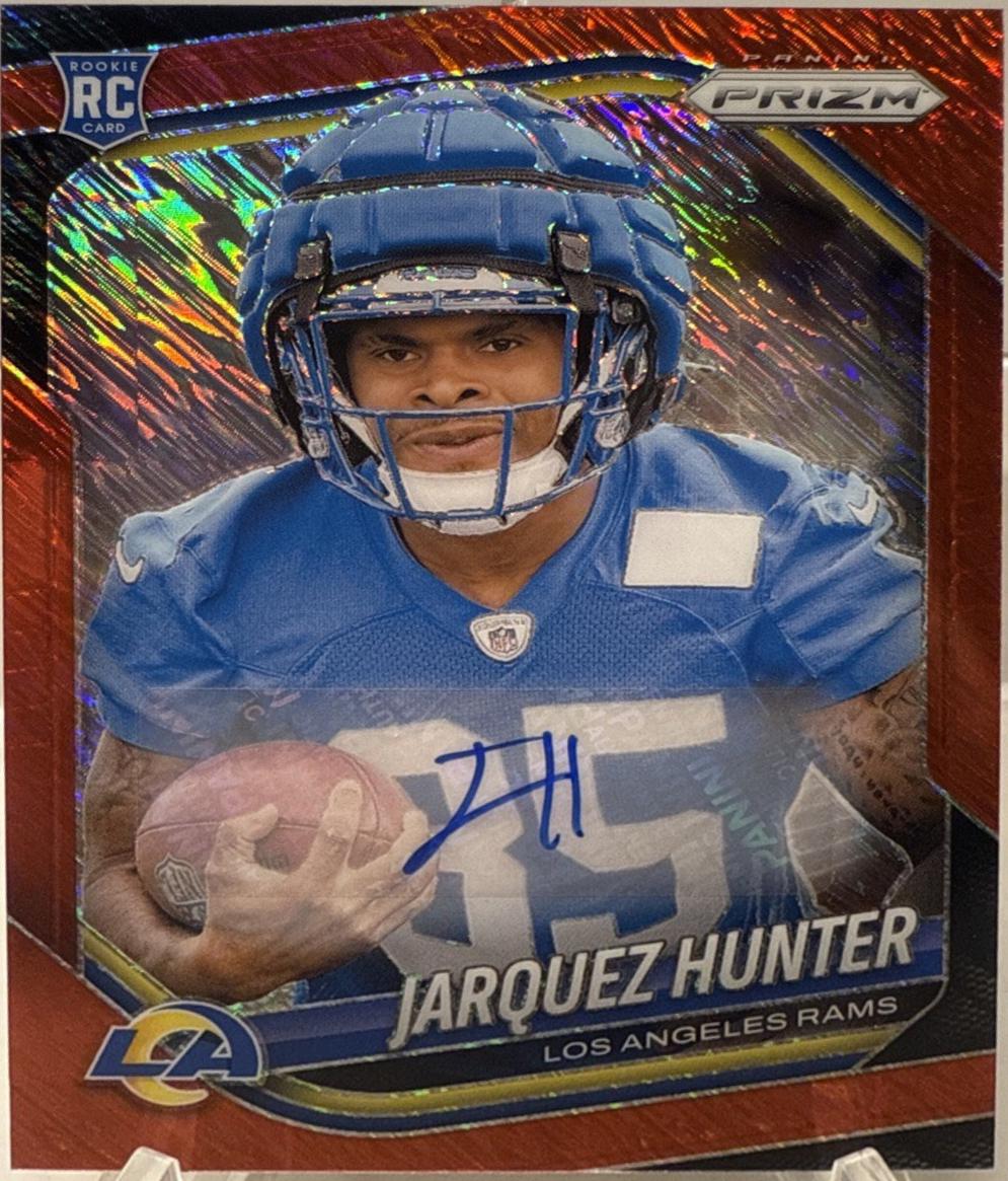Jarquez Hunter [Rookie Autograph Red Shimmer] #353