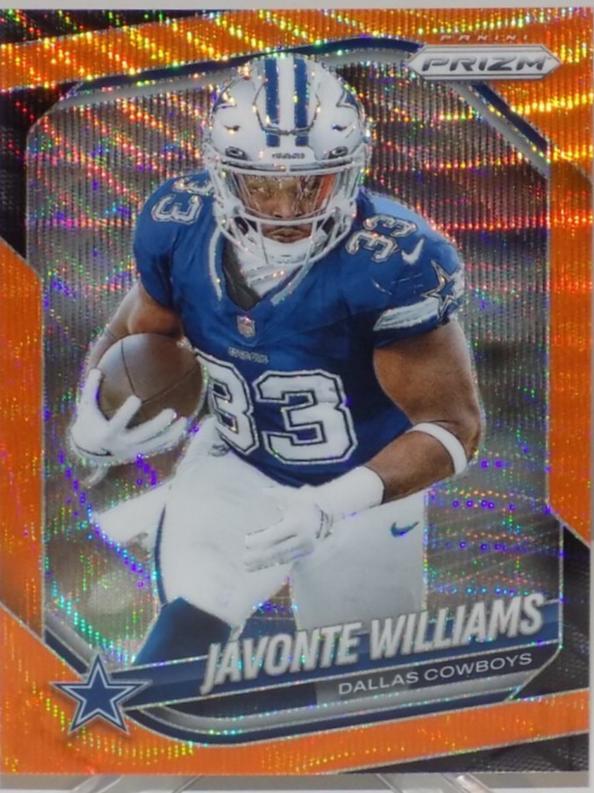 Javonte Williams [Orange Wave] #1