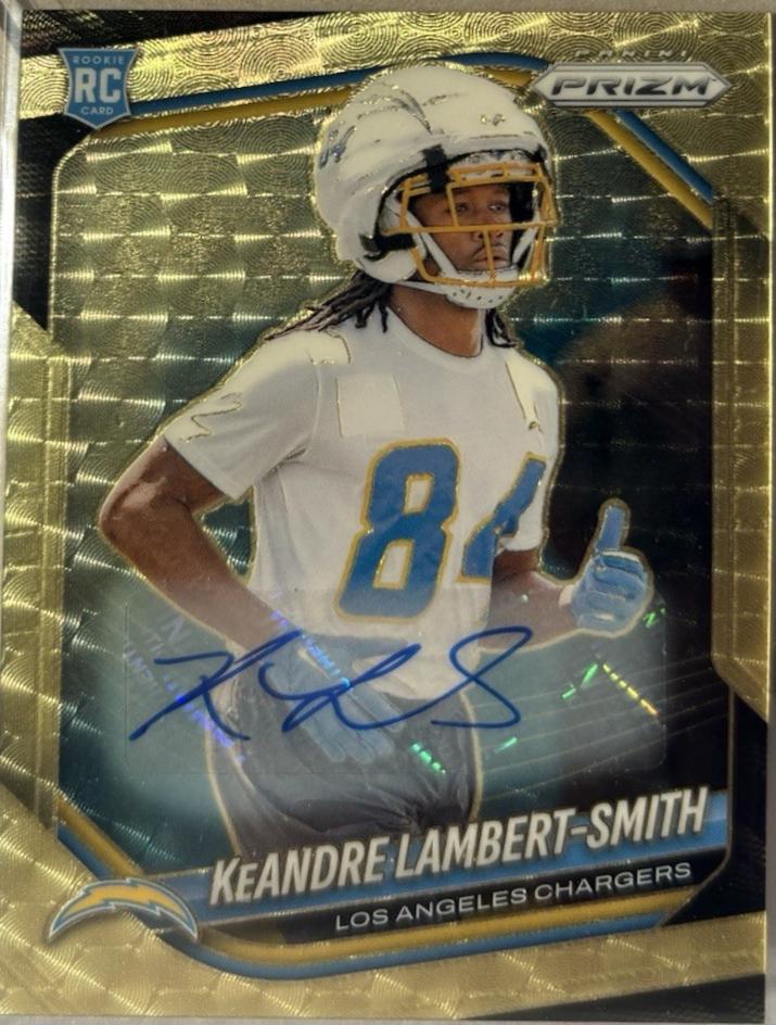 KeAndre Lambert-Smith [Rookie Autograph Gold Vinyl] #349