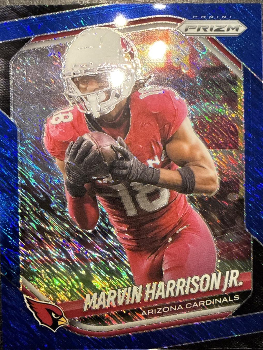 Marvin Harrison Jr. [Blue Shimmer] #28