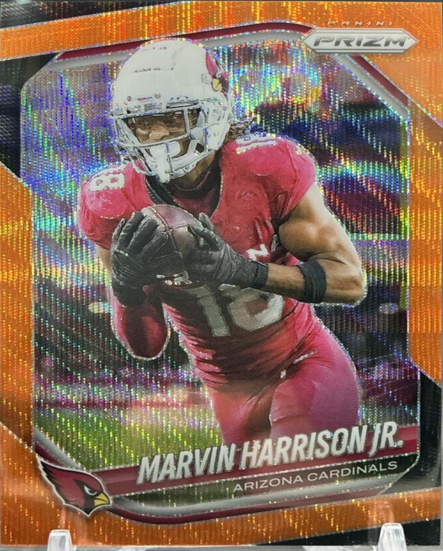 Marvin Harrison Jr. [Orange Wave] #28