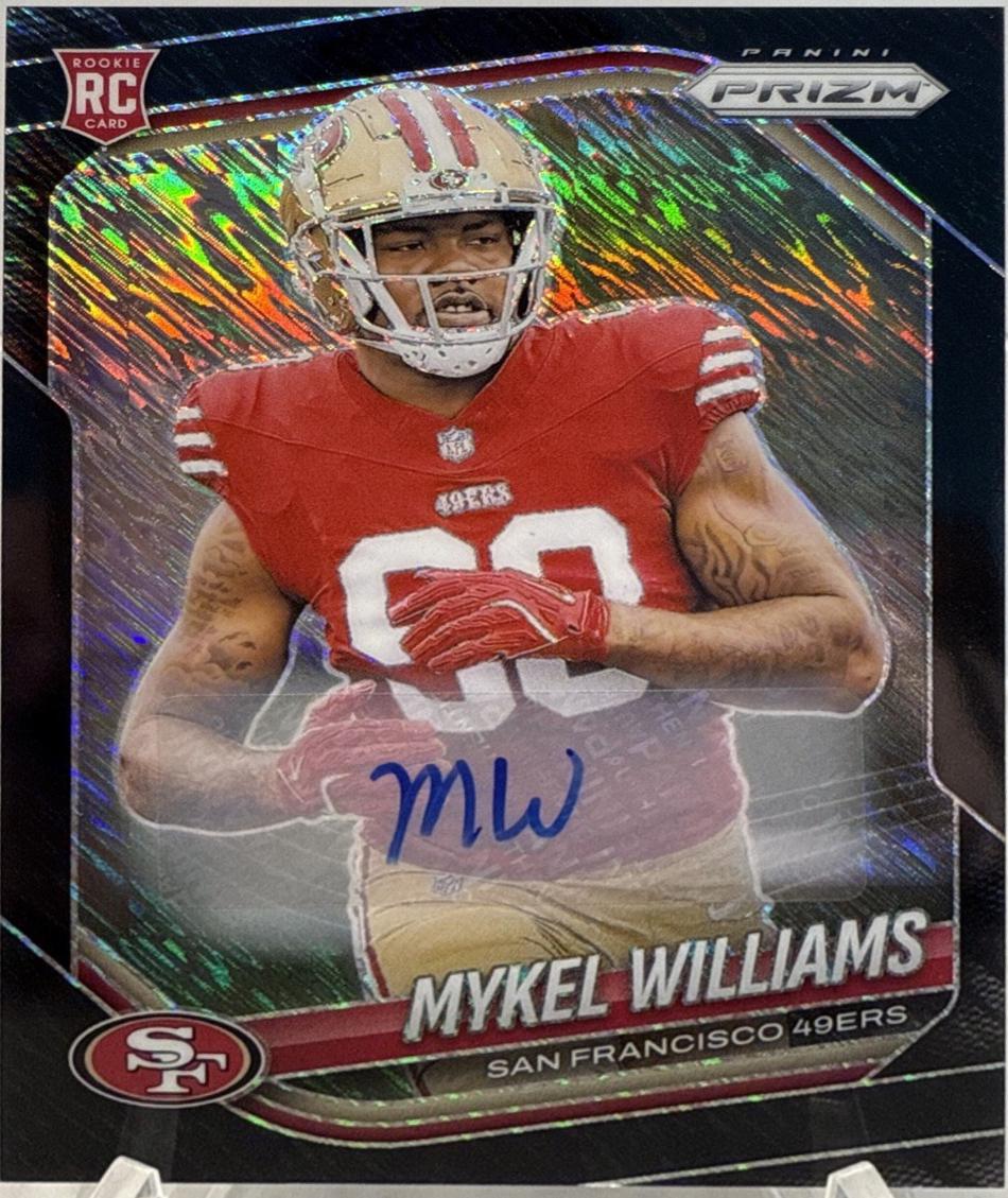 Mykel Williams [Rookie Autograph Black Shimmer] #304