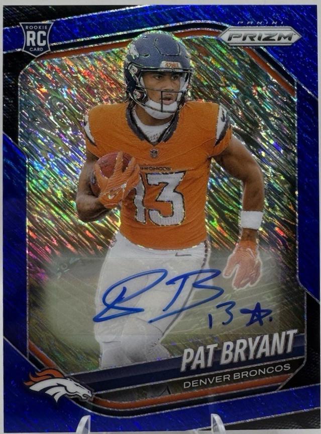Pat Bryant [Rookie Autograph Blue Shimmer] #366