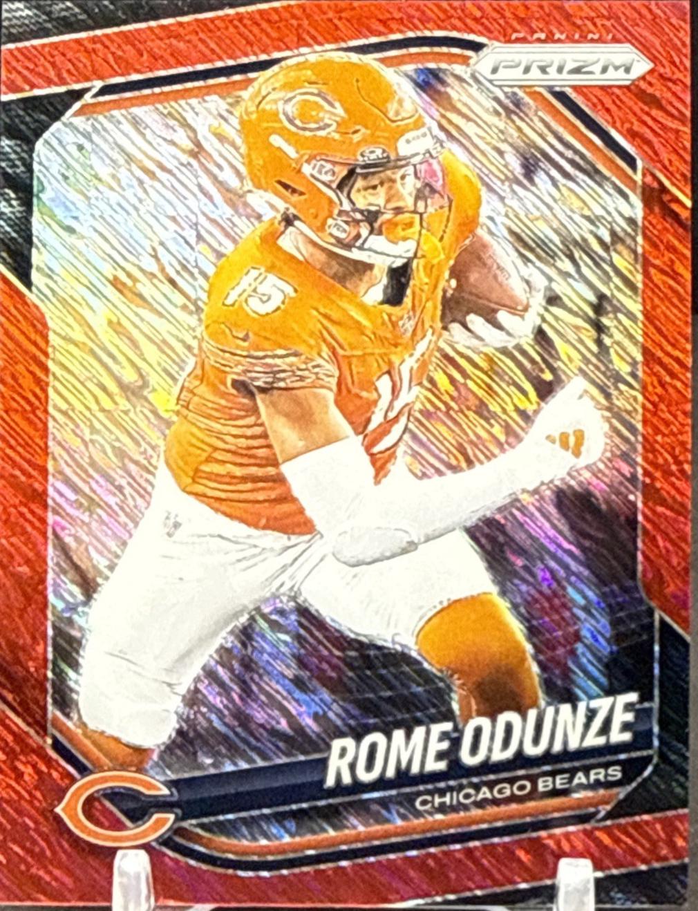 Rome Odunze [Red Shimmer] #8