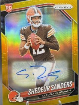 Shedeur Sanders [Rookie Autograph Gold] #302