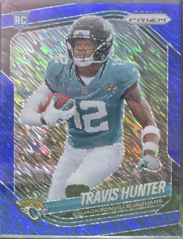Travis Hunter [Blue Shimmer] #301