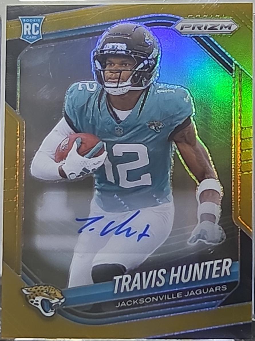 Travis Hunter [Rookie Autograph Gold] #301