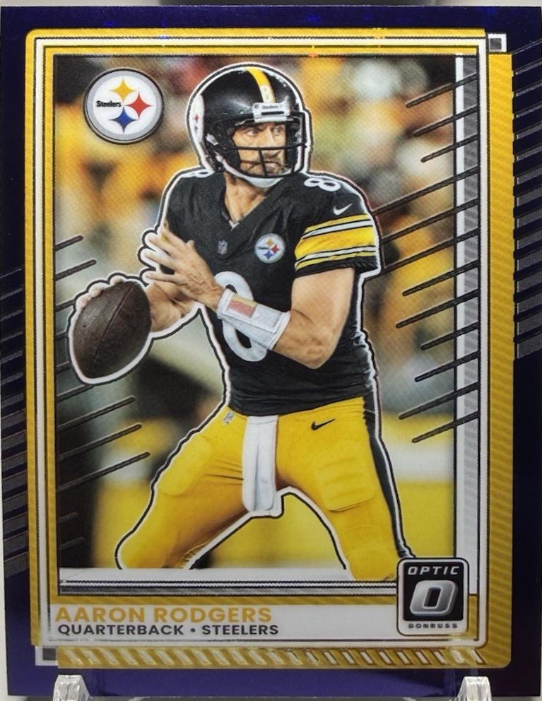 Aaron Rodgers [Purple Stars] #75