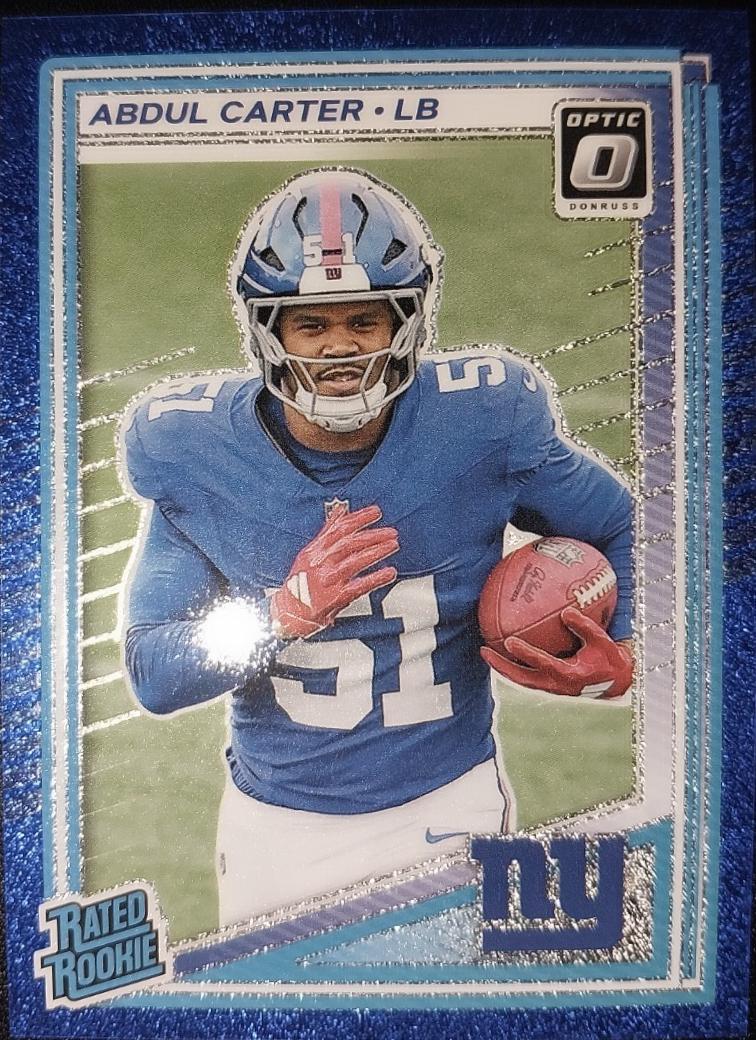 Abdul Carter [Blue Glitter] #300
