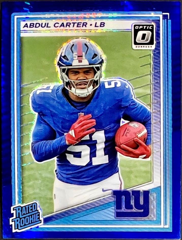 Abdul Carter [Blue Hyper] #300