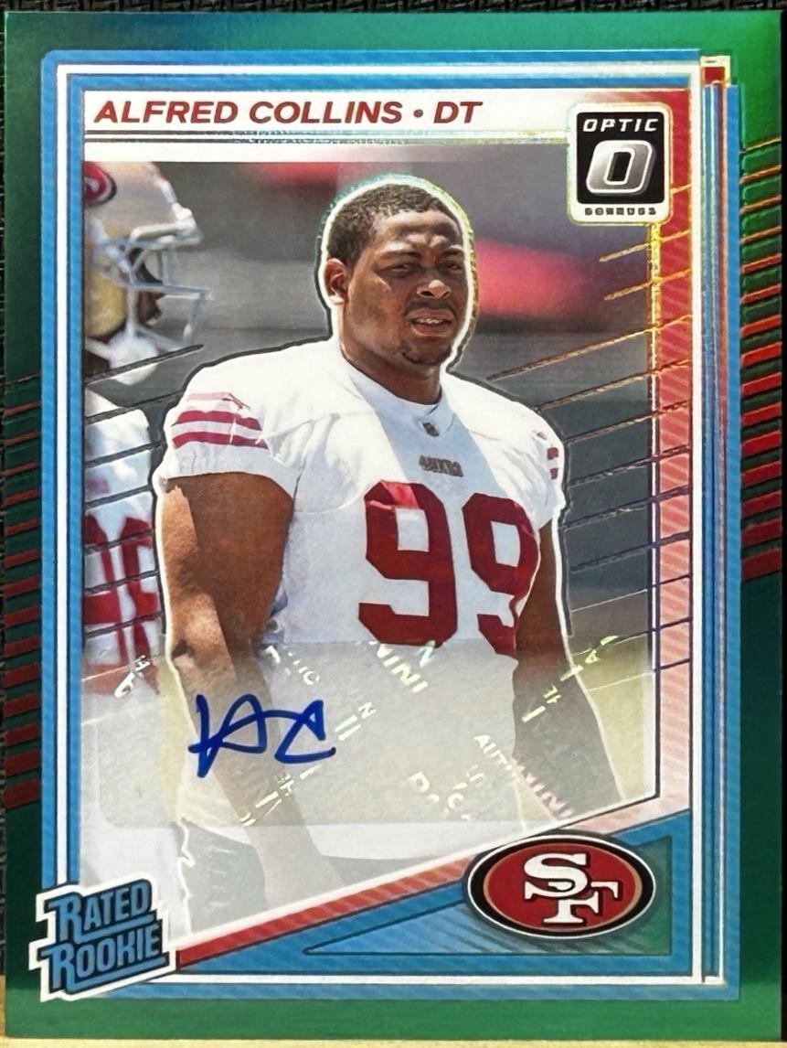 Alfred Collins [Green Autograph] #237