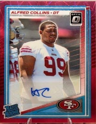 Alfred Collins [Pink Velocity Autograph] #237