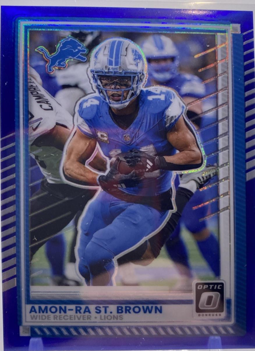 Amon-Ra St. Brown [Blue] #63