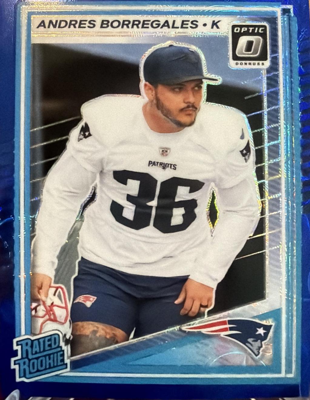 Andres Borregales [Blue Autograph] #287
