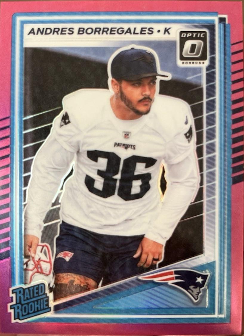 Andres Borregales [Pink Velocity Autograph] #287