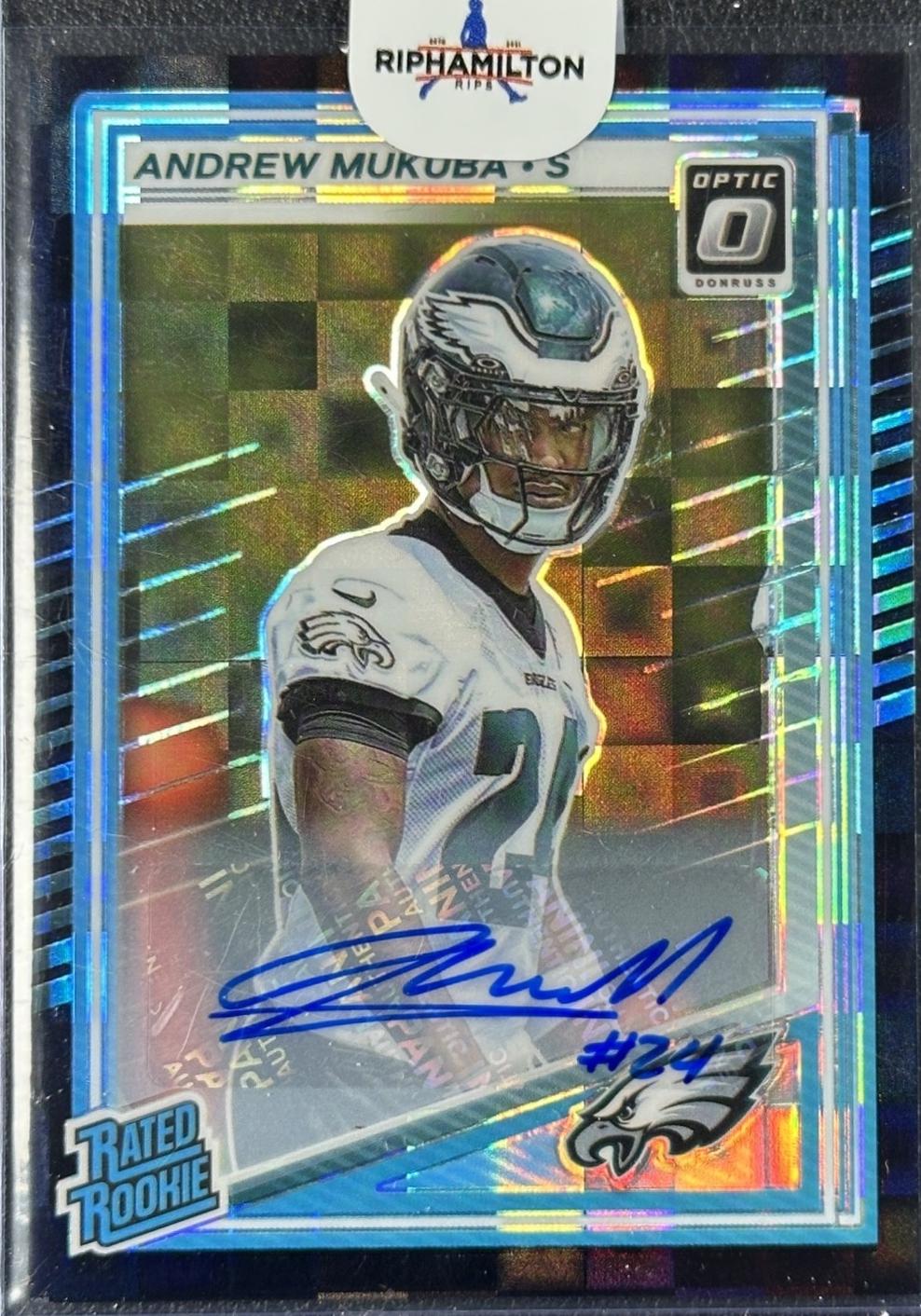Andrew Mukuba [Black Pandora Autograph] #297