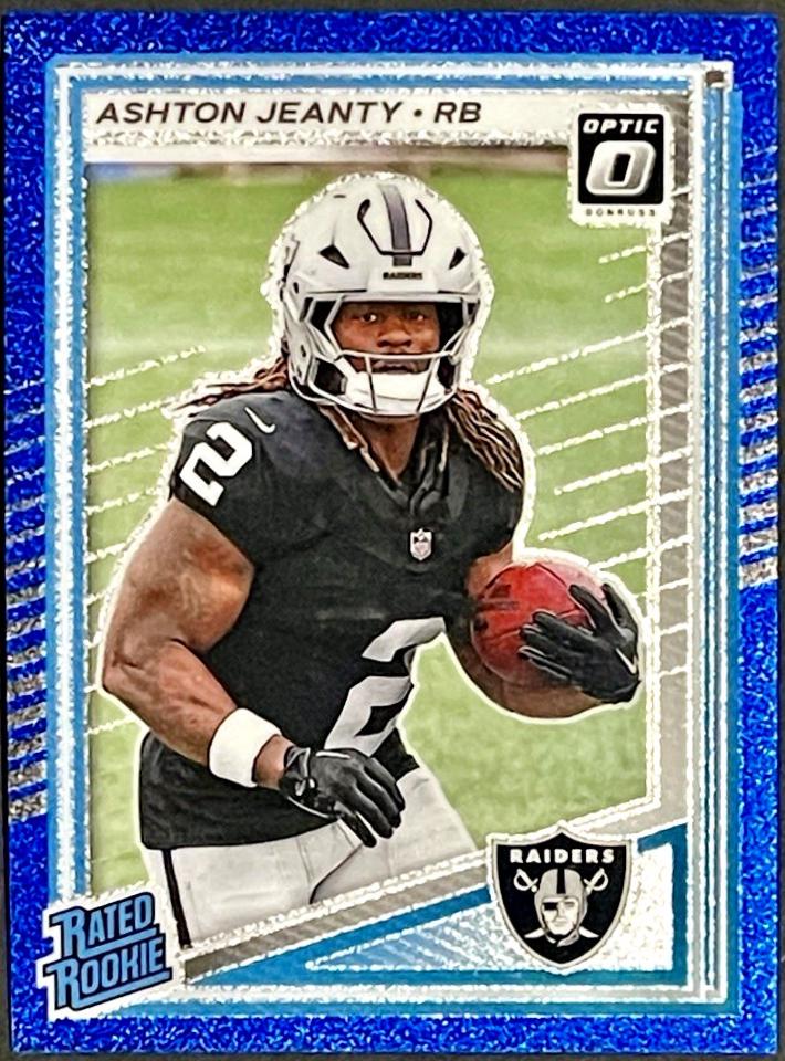 Ashton Jeanty [Blue RPS Autograph] #202