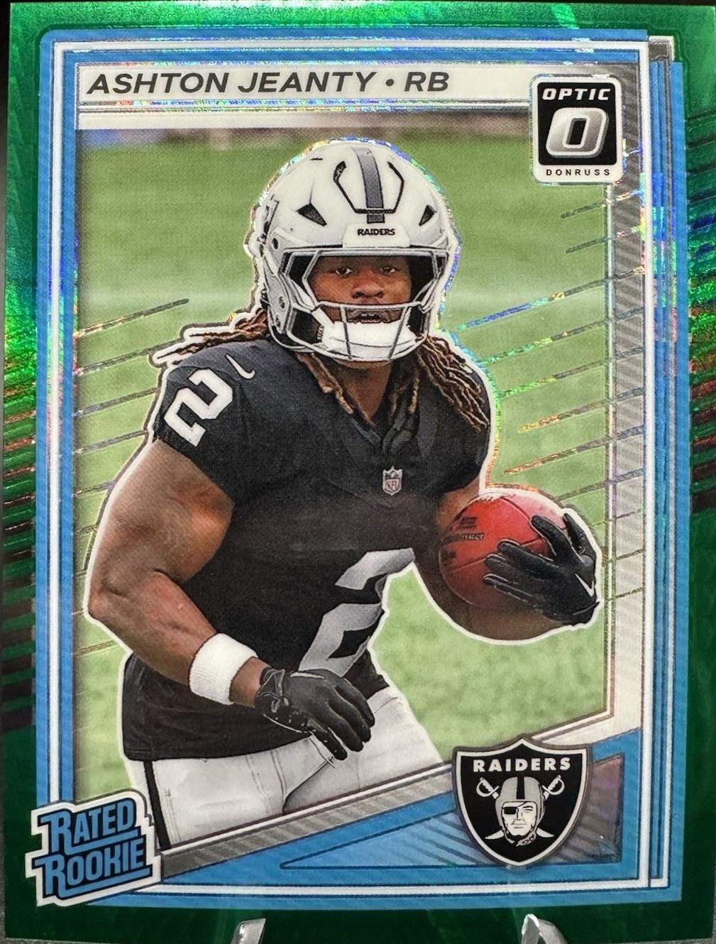 Ashton Jeanty [Green Hyper] #202