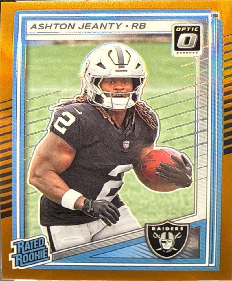 Ashton Jeanty [Orange] #202