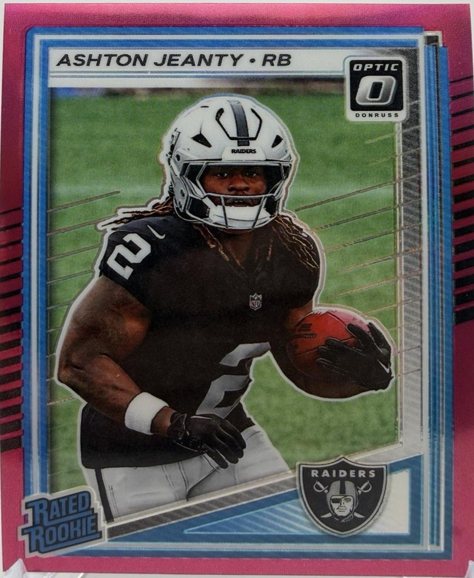 Ashton Jeanty [Pink] #202