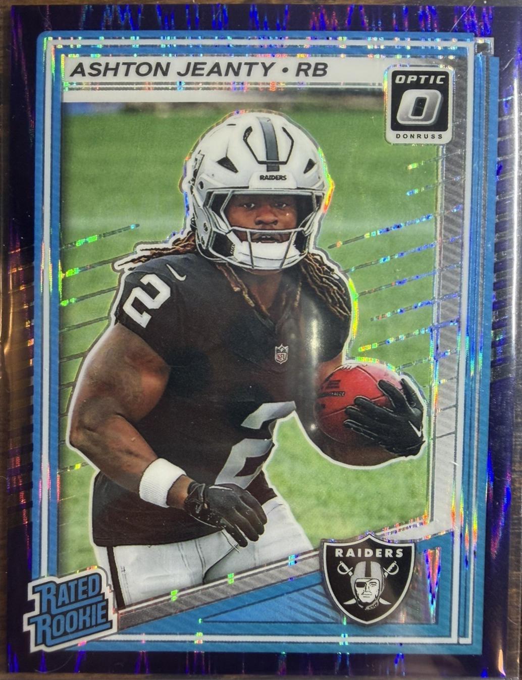 Ashton Jeanty [Purple RPS Autograph] #202