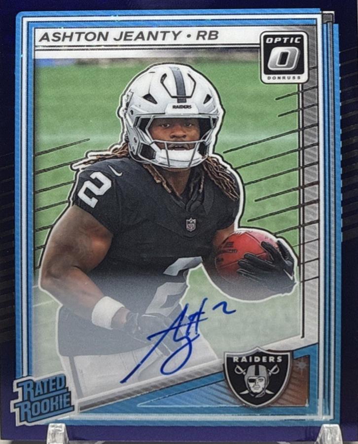Ashton Jeanty [Purple Stars RPS Autograph] #202