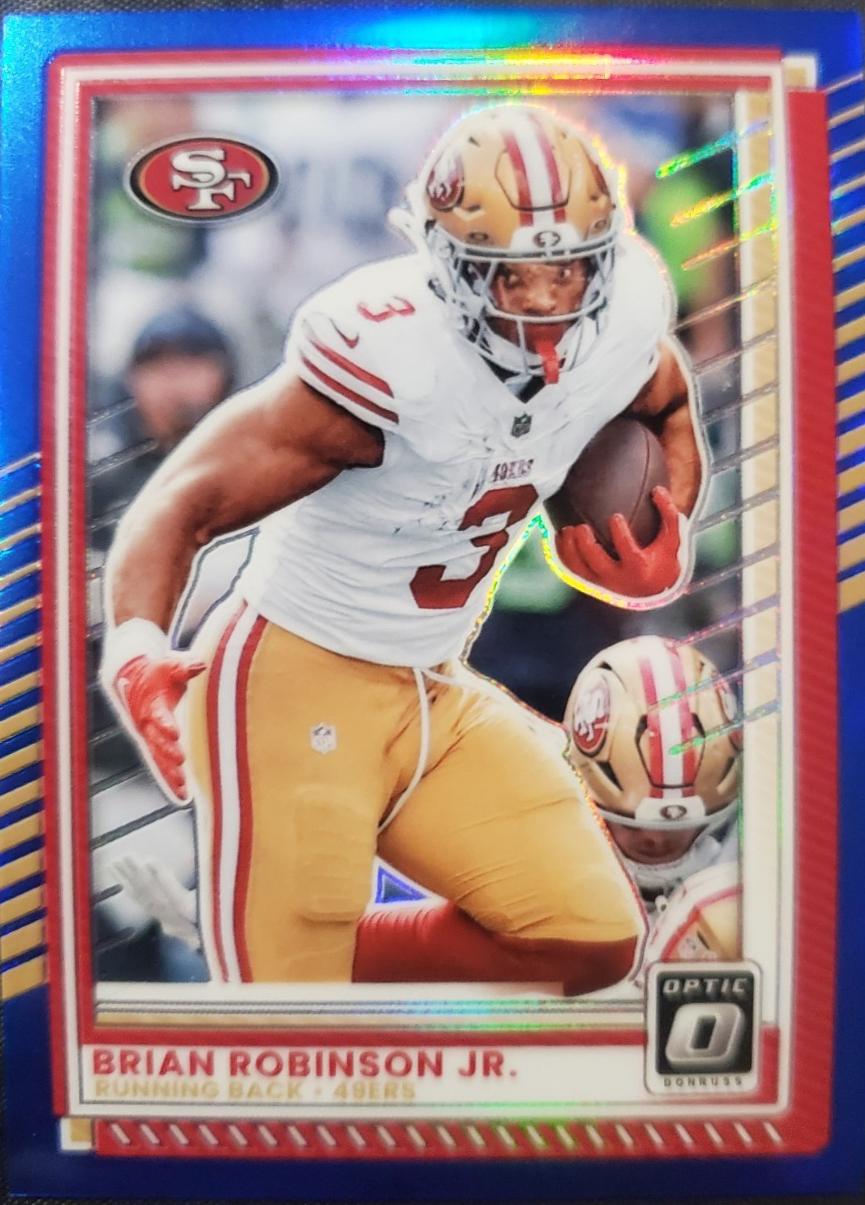 Brian Robinson Jr. [Blue] #25