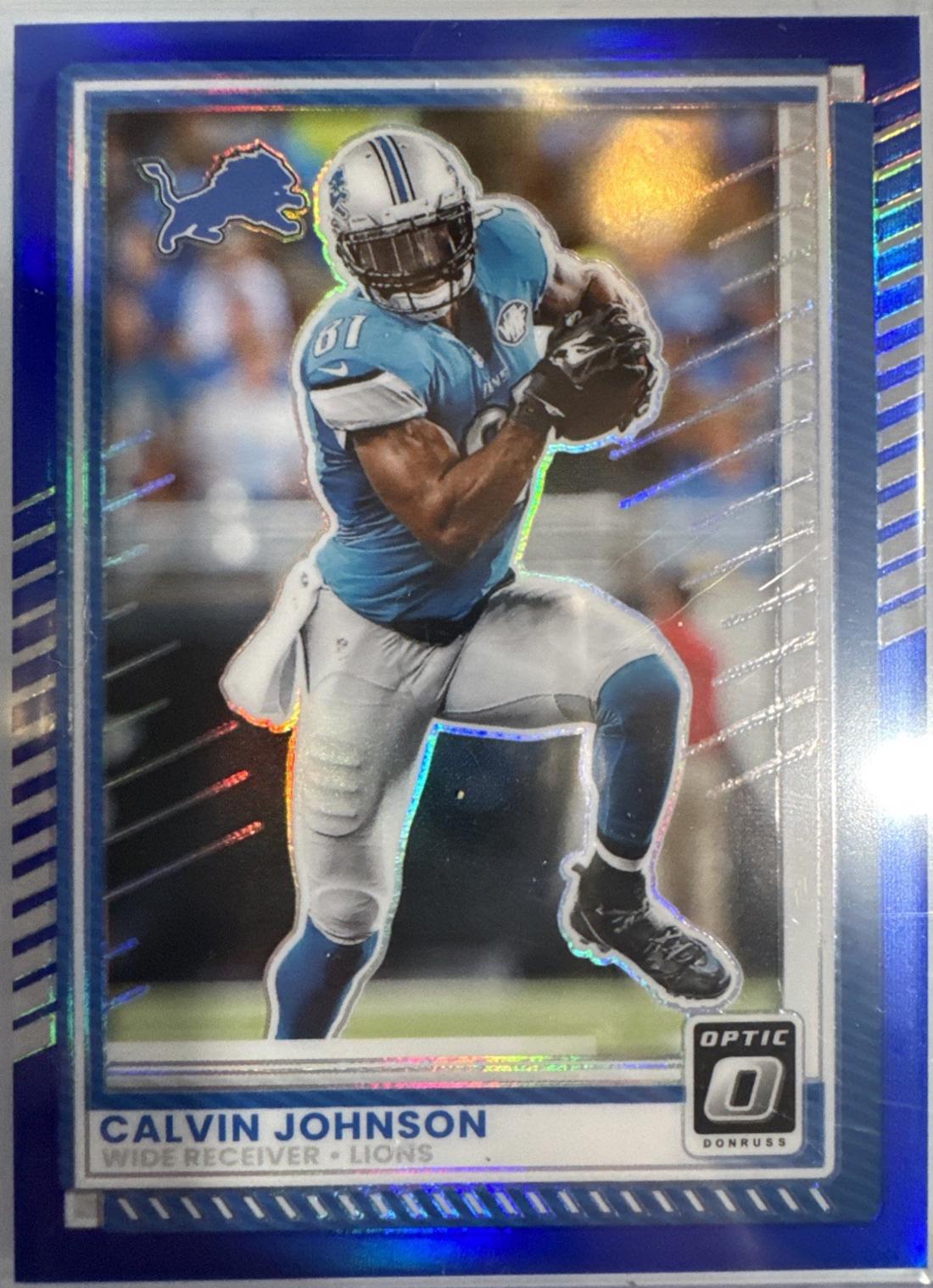 Calvin Johnson [Blue] #19