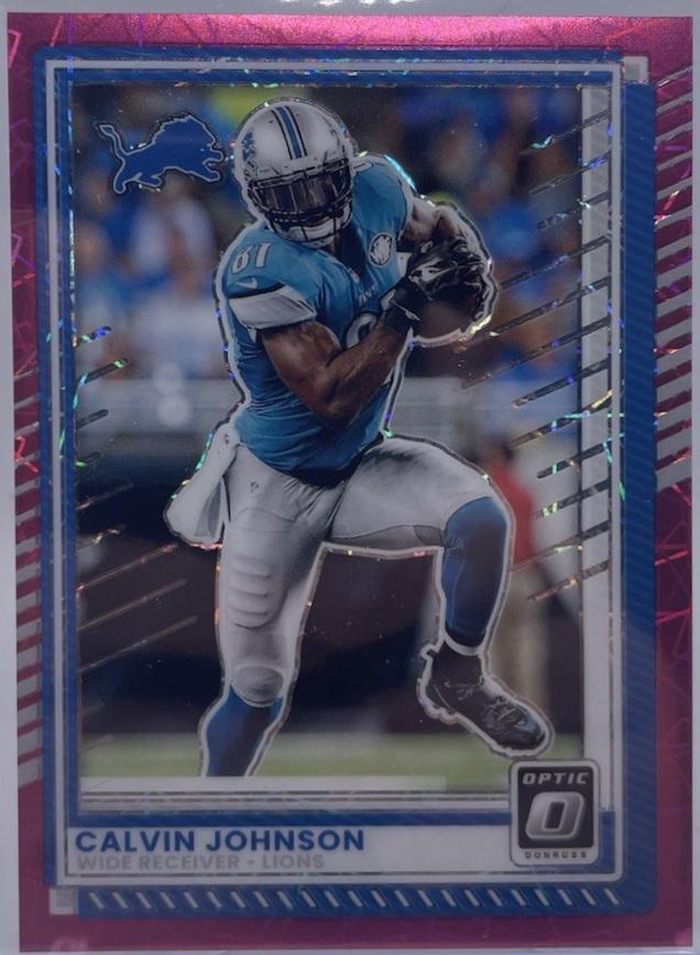 Calvin Johnson [Pink Velocity] #19