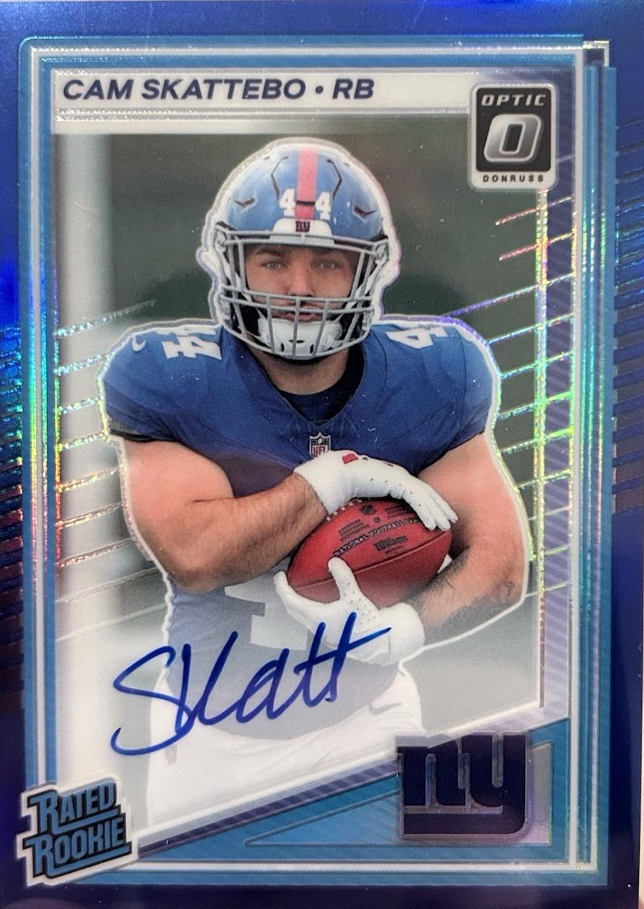 Cam Skattebo [Blue RPS Autograph] #228