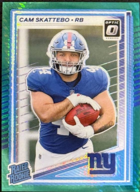 Cam Skattebo [Green RPS Autograph] #228