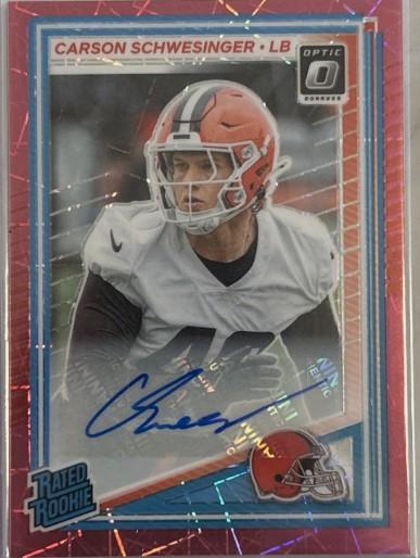 Carson Schwesinger [Pink Velocity Autograph] #217
