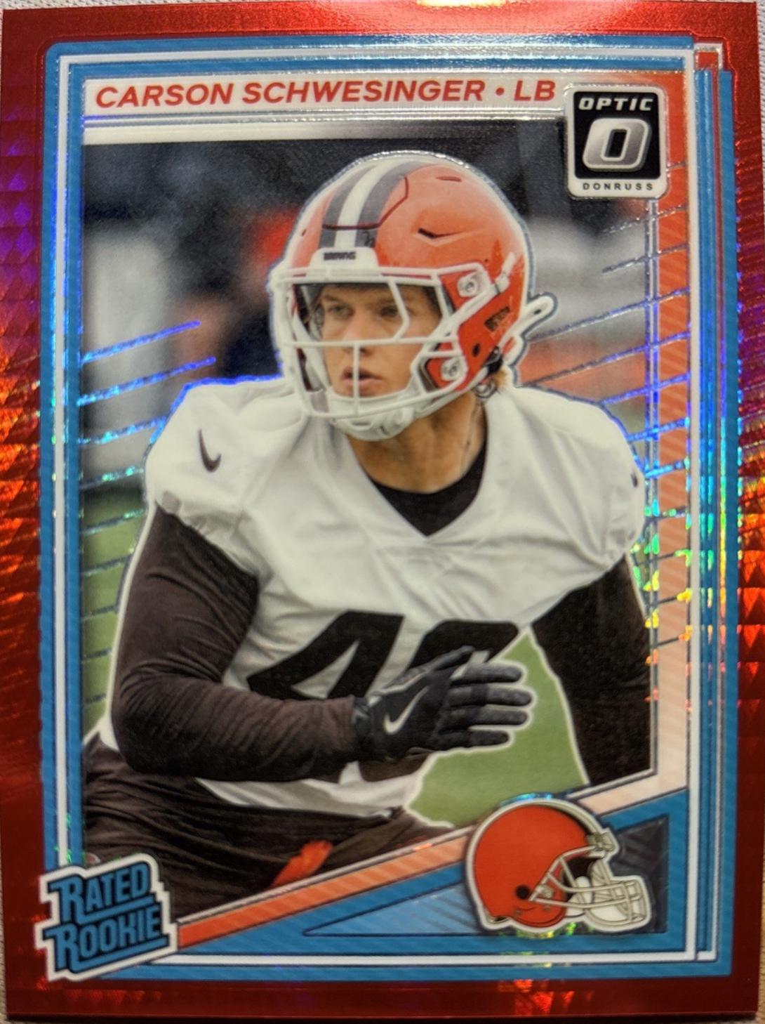 Carson Schwesinger [Red Autograph] #217
