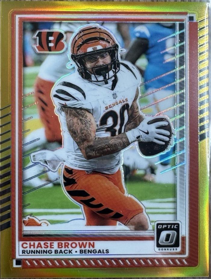 Chase Brown [Gold] #197