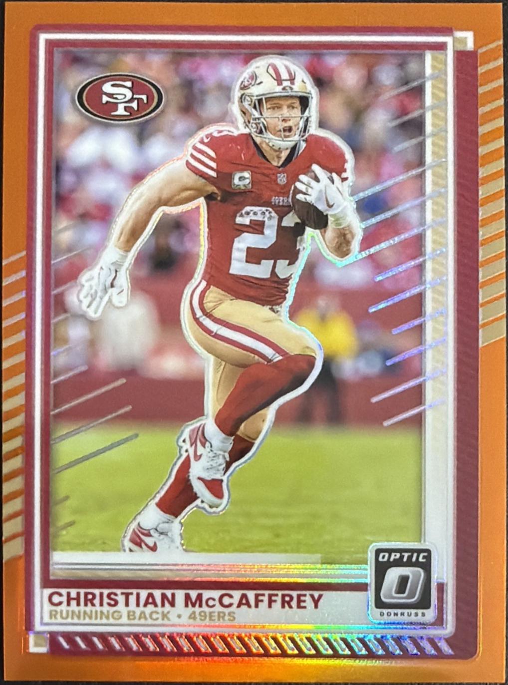 Christian McCaffrey [Orange] #119
