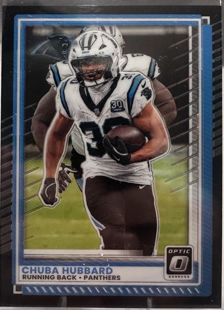 Chuba Hubbard [Black Pandora] #62