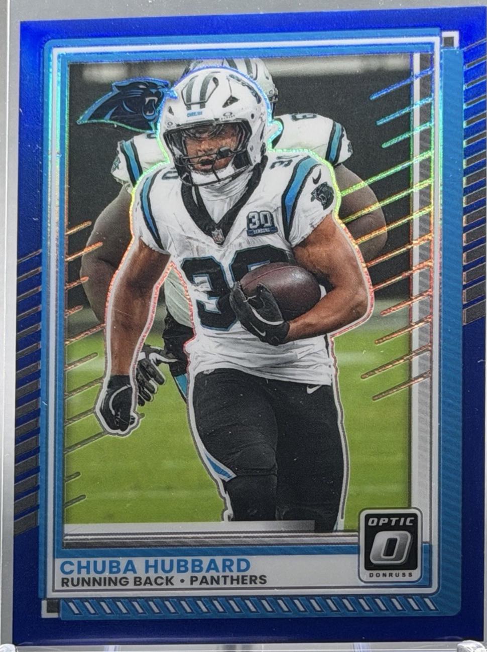 Chuba Hubbard [Blue] #62